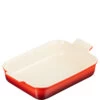Le Creuset AUFLAUFFORM TRADITION 32 CM KIRSCHROT -Köstliche Küche 0843251103065 1