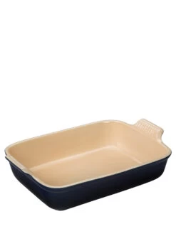 Le Creuset AUFLAUFFORM TRADITION 32 CM SCHWARZ GLÄNZEND