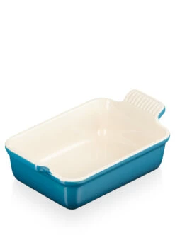 Le Creuset AUFLAUFFORM TRADITION 19 CM DEEP TEAL -Köstliche Küche 0843251135646 3