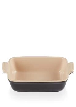 Le Creuset AUFLAUFFORM TRADITION 19 CM SCHWARZ GLÄNZEND