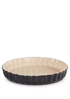 Le Creuset TARTE-FORM 28 CM SCHWARZ GLÄNZEND