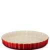 Le Creuset TARTE-FORM 28 CM KIRSCHROT 1 Le Creuset TARTE-FORM 28 CM KIRSCHROT -Köstliche Küche 0843251166602 1