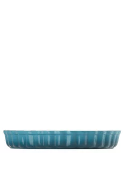 Le Creuset Tarte-Form 28 Cm Deep Teal -Köstliche Küche 0843251166657 3