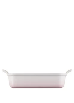 Le Creuset AUFLAUFFORM TRADITION 26 CM SHELL PINK -Köstliche Küche 0843251167029 4