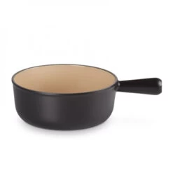 Le Creuset Fonduetopf Tradition Matt Schwarz ø 24 Cm / 3,3 Liter