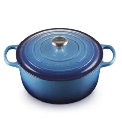 Le Creuset Kasserolle Signature Azure ø 28 Cm / 6,7 Liter