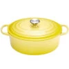 Le Creuset Bräter Oval Signature Citrus ø 31 Cm / 6,3 Liter