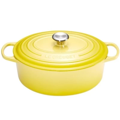 Le Creuset Bräter Oval Signature Citrus ø 31 Cm / 6,3 Liter 3 Le Creuset Bräter Oval Signature Citrus ø 31 Cm / 6,3 Liter