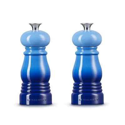 Le Creuset Mini Salz Und Pfefferset Azur 12 Cm 3 Le Creuset Mini Salz Und Pfefferset Azur 12 Cm