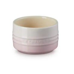 Le Creuset Souffle Förmchen / Creme Brulee Schälchen Shell Pink ø 8 Cm / 200 Ml