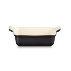 Le Creuset Auflaufform Heritage Schwarz 19 X 14 Cm / 1,1 Liter