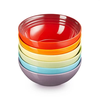 Le Creuset Schüsseln Rainbow ø 16 Cm / 650 Ml 6 Stück 3 Le Creuset Schüsseln Rainbow ø 16 Cm / 650 Ml 6 Stück