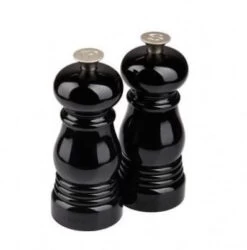 Le Creuset Mini Salz Und Pfeffermühlen Set Schwarz 12,5 Cm