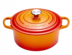 Le Creuset Signature Runde Bratpfanne/Schmortopf Ø 26 Cm Orange