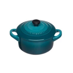 Le Creuset Mini Bräter Signature Deep Teal Ø10 Cm