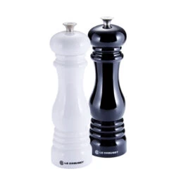 Le Creuset Salz Und Pfeffermühle Set Schwarz Weiß 21 Cm