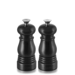 Le Creuset Mini Salz Und Pfeffermühle Set Matt Schwarz 12 Cm