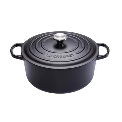 Le Creuset Signature Runde Bratpfanne/Schmortopf Ø 24 Cm Schwarz 3 Le Creuset Signature Runde Bratpfanne/Schmortopf Ø 24 Cm Schwarz
