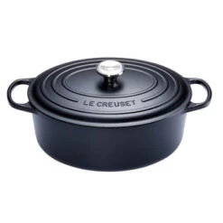 Le Creuset Signature Ovale Bratpfanne/Schmortopf Ø 31 Cm Schwarz