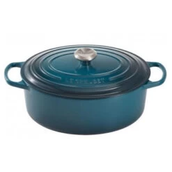 Le Creuset Bräter Oval Signature Deep Teal Ø31 Cm