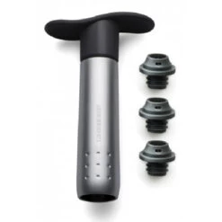 Le Creuset Weinvakuumpumpe Screwpull WA137 Mit Verschlüssen, 4 Teilig