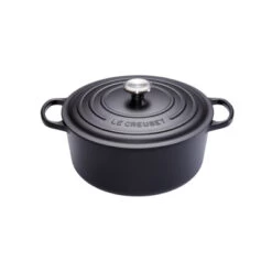 Le Creuset Bräter Signature Schwarz Ø18 Cm