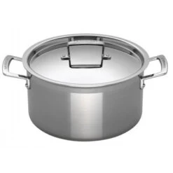 Le Creuset Magnetik Kochtopf Ø 24 Cm / 6 L Silber