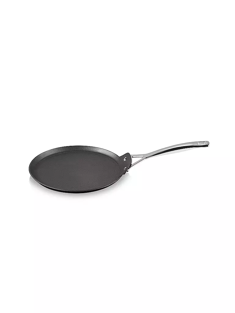 LE CREUSET, Aluminium-Antihaft Crepespfanne 24cm Schwarz 3 LE CREUSET, Aluminium-Antihaft Crepespfanne 24cm Schwarz