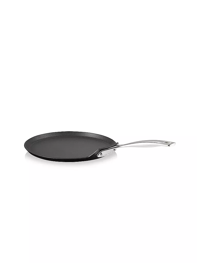 LE CREUSET, Aluminium-Antihaft Crepespfanne 24cm Schwarz 5 LE CREUSET, Aluminium-Antihaft Crepespfanne 24cm Schwarz – Bild 3