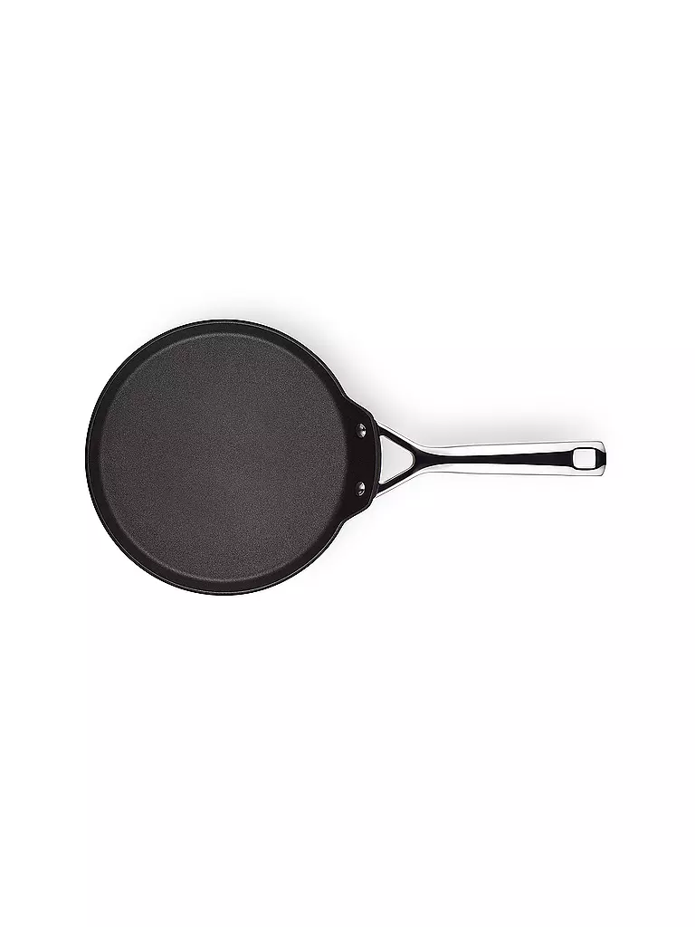 LE CREUSET, Aluminium-Antihaft Crepespfanne 24cm Schwarz 6 LE CREUSET, Aluminium-Antihaft Crepespfanne 24cm Schwarz – Bild 4