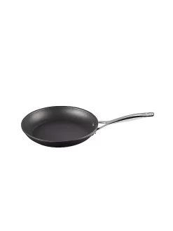 LE CREUSET, Aluminium-Antihaft Flache Pfanne 26cm Schwarz