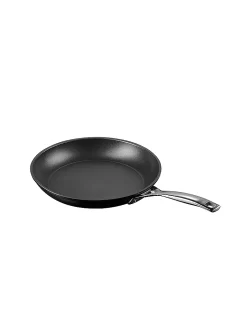 LE CREUSET, Aluminium-Antihaft Flache Pfanne 28cm Schwarz