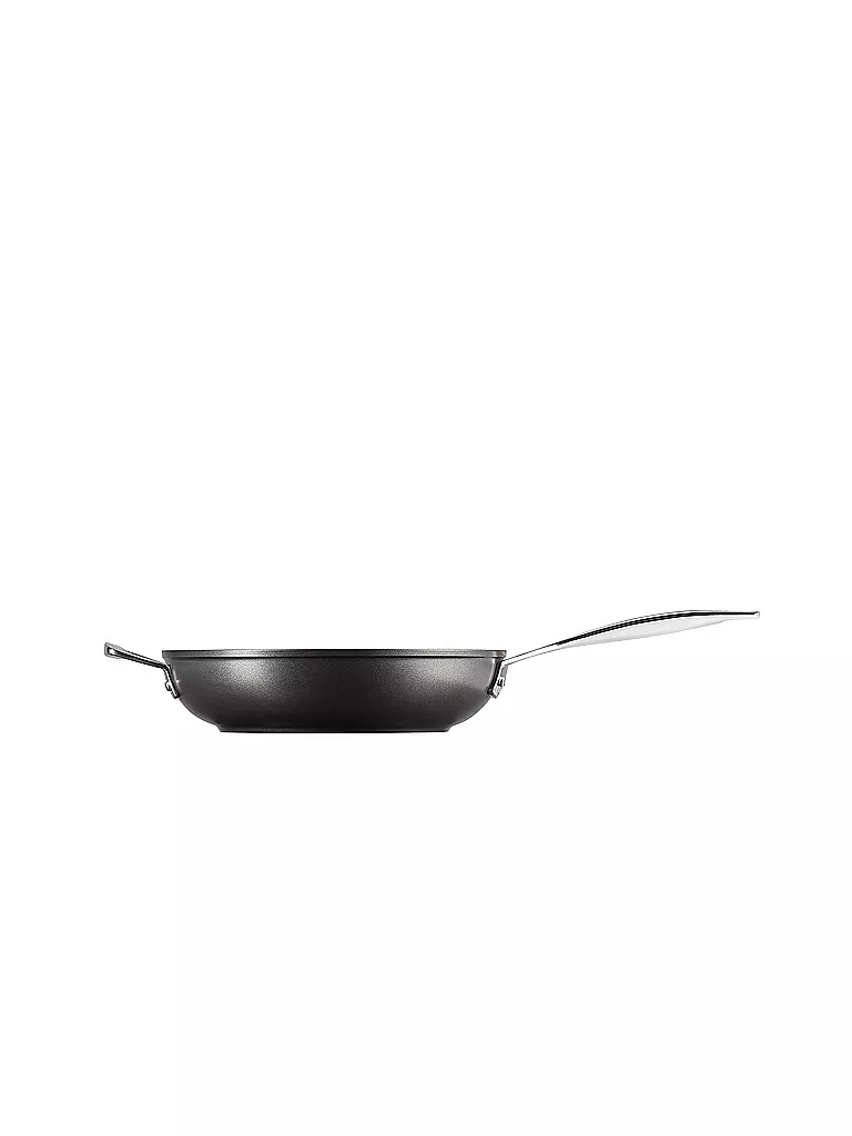 LE CREUSET, Aluminium-Antihaft Pfanne Hoch 26cm Schwarz 5 LE CREUSET, Aluminium-Antihaft Pfanne Hoch 26cm Schwarz – Bild 3