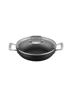 LE CREUSET, Aluminium-Antihaft Profipfanne Mit Glasdeckel 24cm Schwarz 8 LE CREUSET, Aluminium-Antihaft Profipfanne Mit Glasdeckel 24cm Schwarz -Köstliche Küche lecreuset aluminium antihaftprofipfannemitglasdeckel24cmschwarz 3 768 1024 75 7348132 3