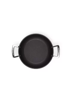 LE CREUSET, Aluminium-Antihaft Profipfanne Mit Glasdeckel 24cm Schwarz 9 LE CREUSET, Aluminium-Antihaft Profipfanne Mit Glasdeckel 24cm Schwarz -Köstliche Küche lecreuset aluminium antihaftprofipfannemitglasdeckel24cmschwarz 4 768 1024 75 7348132 4