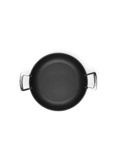 LE CREUSET, Aluminium-Antihaft Profipfanne Mit Glasdeckel 28cm Schwarz -Köstliche Küche lecreuset aluminium antihaftprofipfannemitglasdeckel28cmschwarz 3 768 1024 75 7348133 3