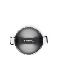 LE CREUSET, Aluminium-Antihaft Profipfanne Mit Glasdeckel 28cm Schwarz -Köstliche Küche lecreuset aluminium antihaftprofipfannemitglasdeckel28cmschwarz 4 768 1024 75 7348133 4