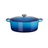 LE CREUSET, Bräter Oval 33cm/7,5l SIGNATURE Azure -Köstliche Küche lecreuset brC3A4teroval33cm72C5lsignatureazure 1 768 1024 75 7592250 1