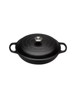 LE CREUSET, Gourmet-Profitopf "Signature" 30cm (Schwarz)