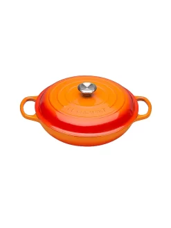 LE CREUSET, Gourmet-Profitopf "Signature" 30cm/3,2l (Ofenrot)