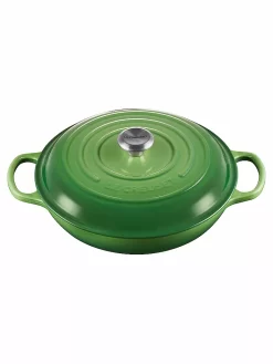 LE CREUSET, Gourmet-Profitopf Signature 30cm/3,2l Bamboo Green