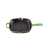 LE CREUSET, Grillpfanne Quadratisch Signature 26cm Bamboo Green -Köstliche Küche lecreuset grillpfannequadratischsignature26cmbamboogreen 1 768 1024 75 7497823 1