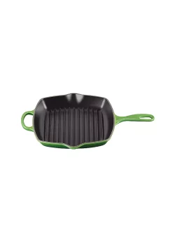 LE CREUSET, Grillpfanne Quadratisch Signature 26cm Bamboo Green