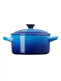 LE CREUSET, Mini-Cocotte POTERIE 10cm/0,2L Azure