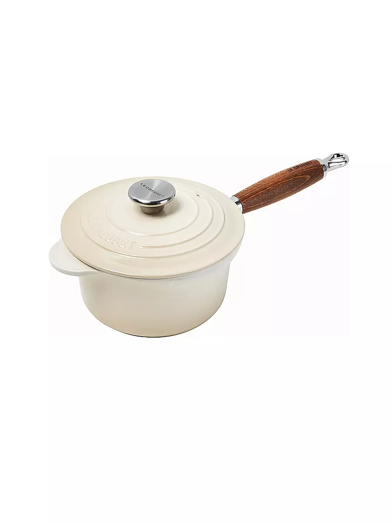 LE CREUSET, Profitopf Mit Holzgriff 18cm Meringue 3 LE CREUSET, Profitopf Mit Holzgriff 18cm Meringue
