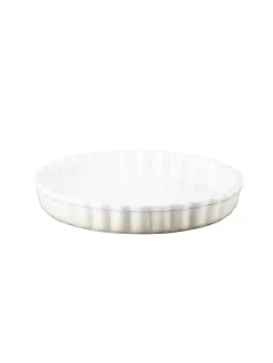 LE CREUSET, Tarteform Poterie 28cm Meringue